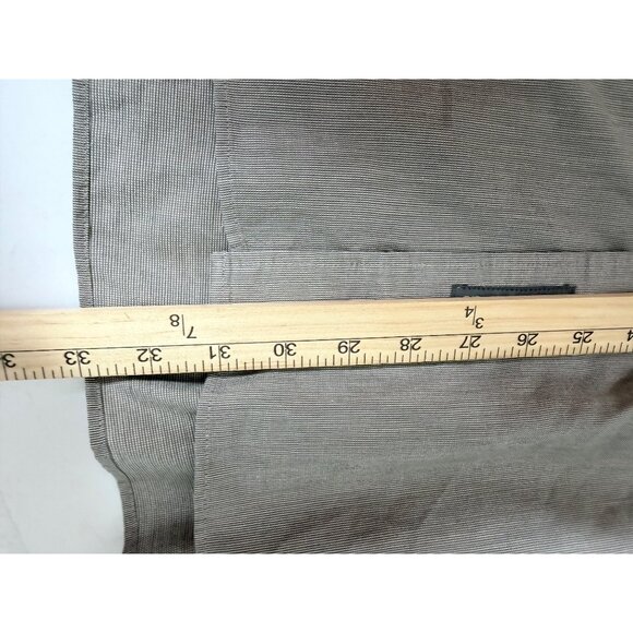 Banana Republic Button-Up Dress Shirt Mens L Gray Two-Ply Cotton Long Sleeve - Picture 9 of 11